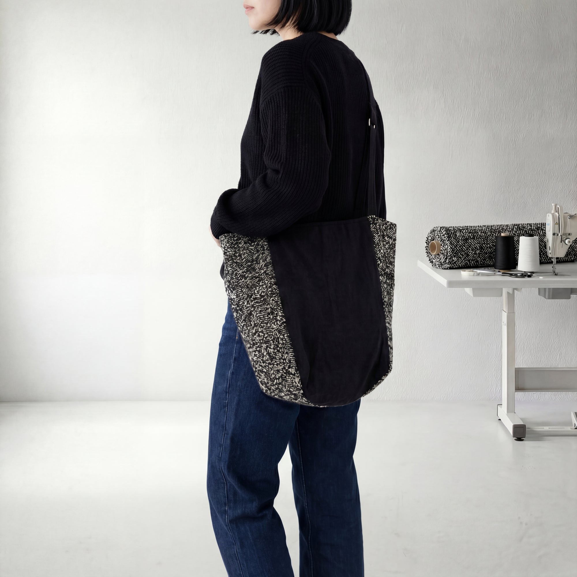 ウール×コットンリネン