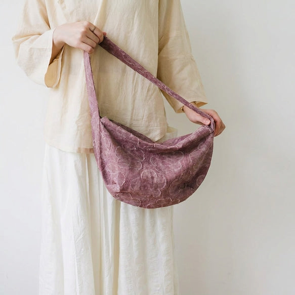 ふた色の桜｜ワンショルダーバッグ 4